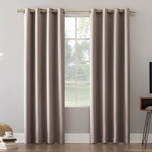Sun Zero - 108"x52" Oslo Theater Grade Extreme Blackout Gromm Beige